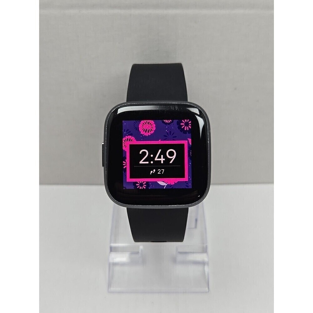 Fitbit Versa 2 Smartwatch Rose Gold 40mm Alexa WR50 Always On Display W/Charger